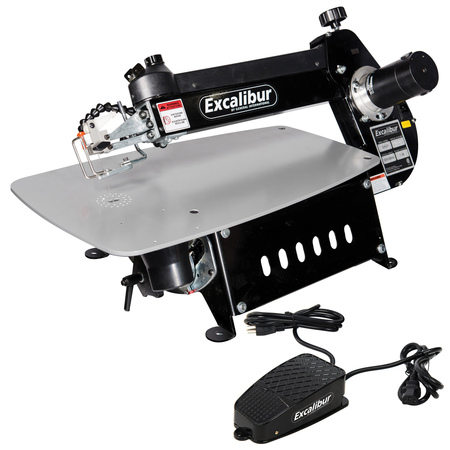Excalibur Scroll Saw 21" Tilting Head -With Foot Switch EX-21